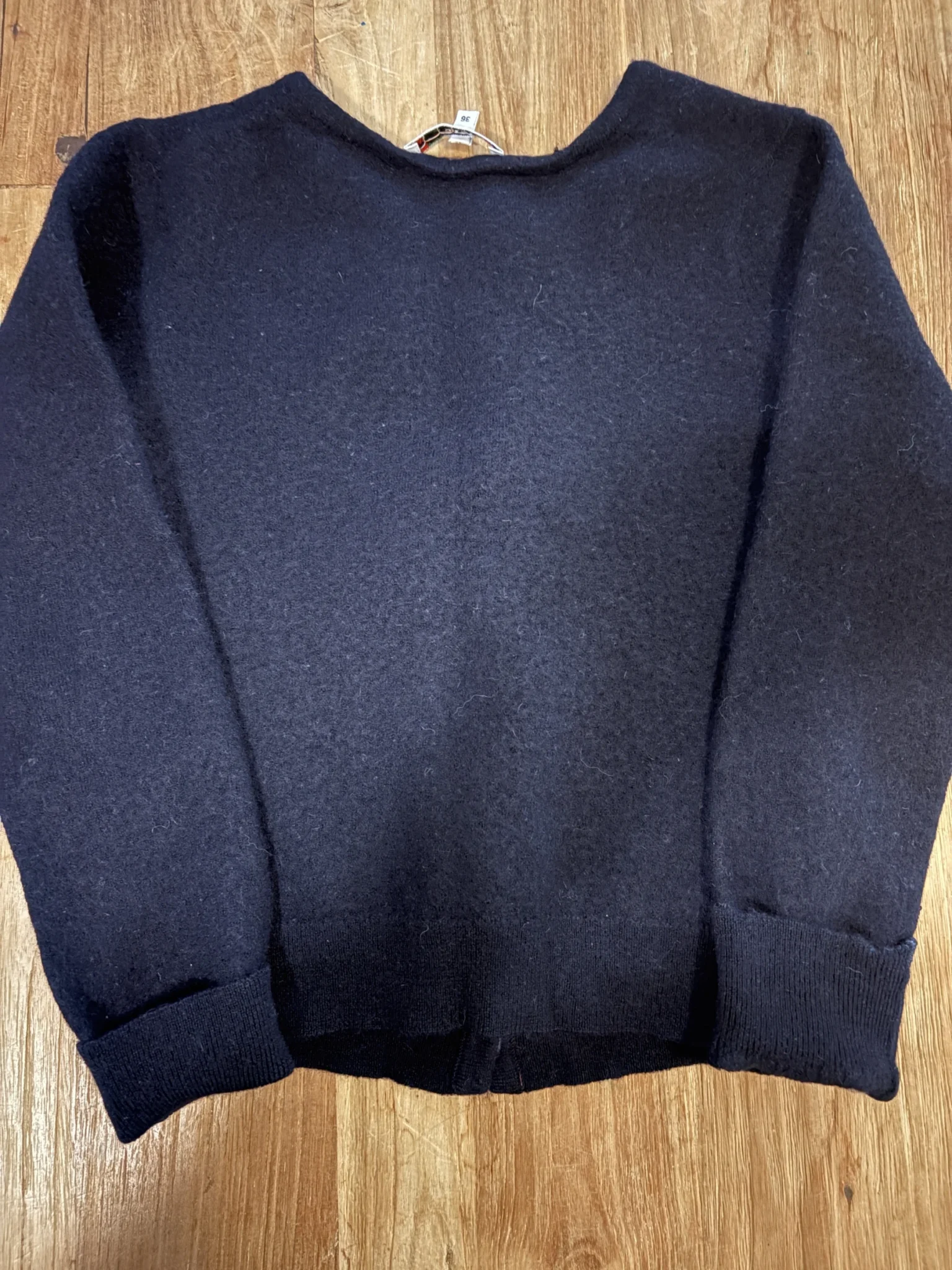 Image for Lacoste – dark navy blue cardigan for children