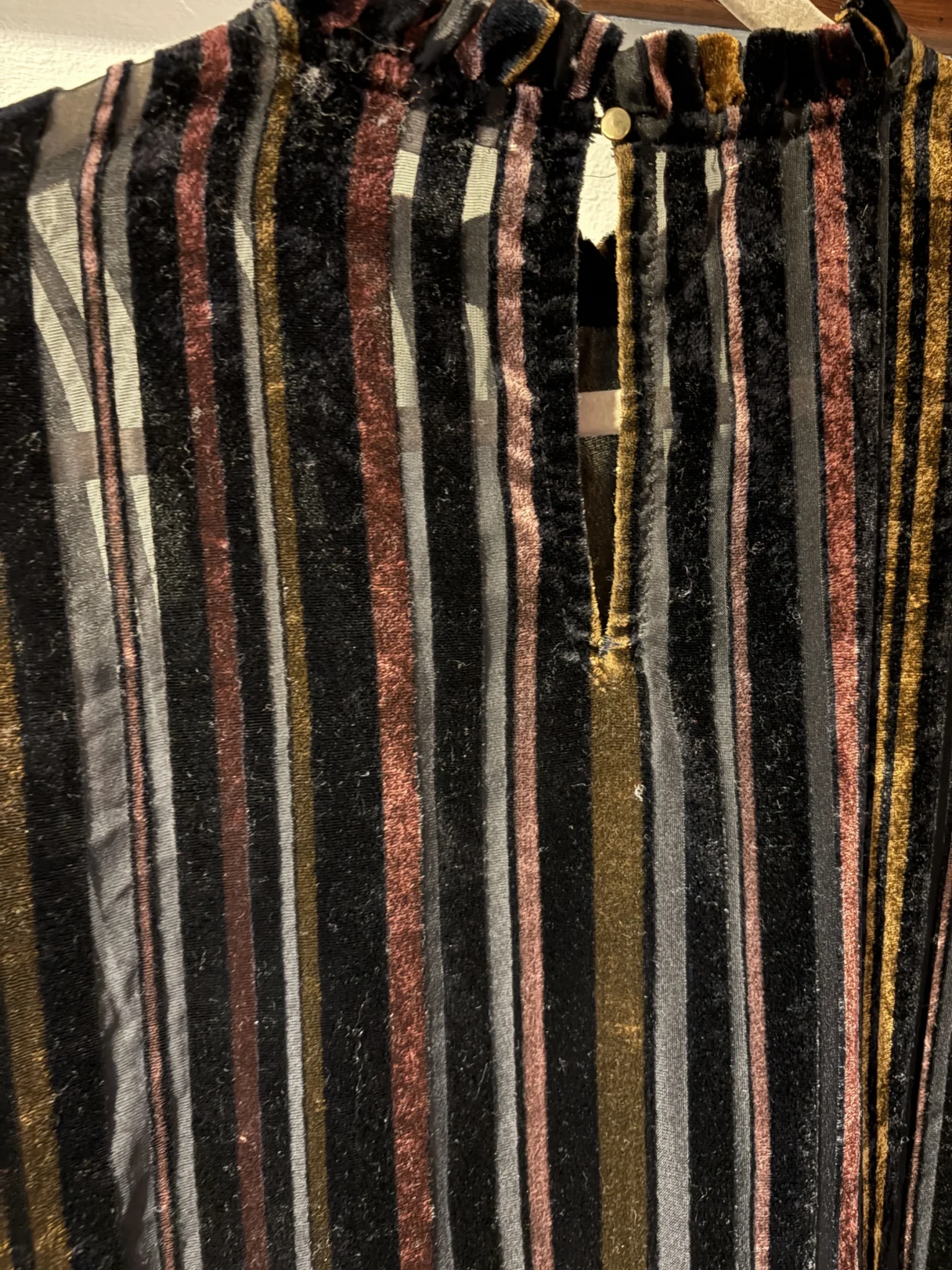 Image for Part Two Copenhagen - blouse Nara en velours rayé