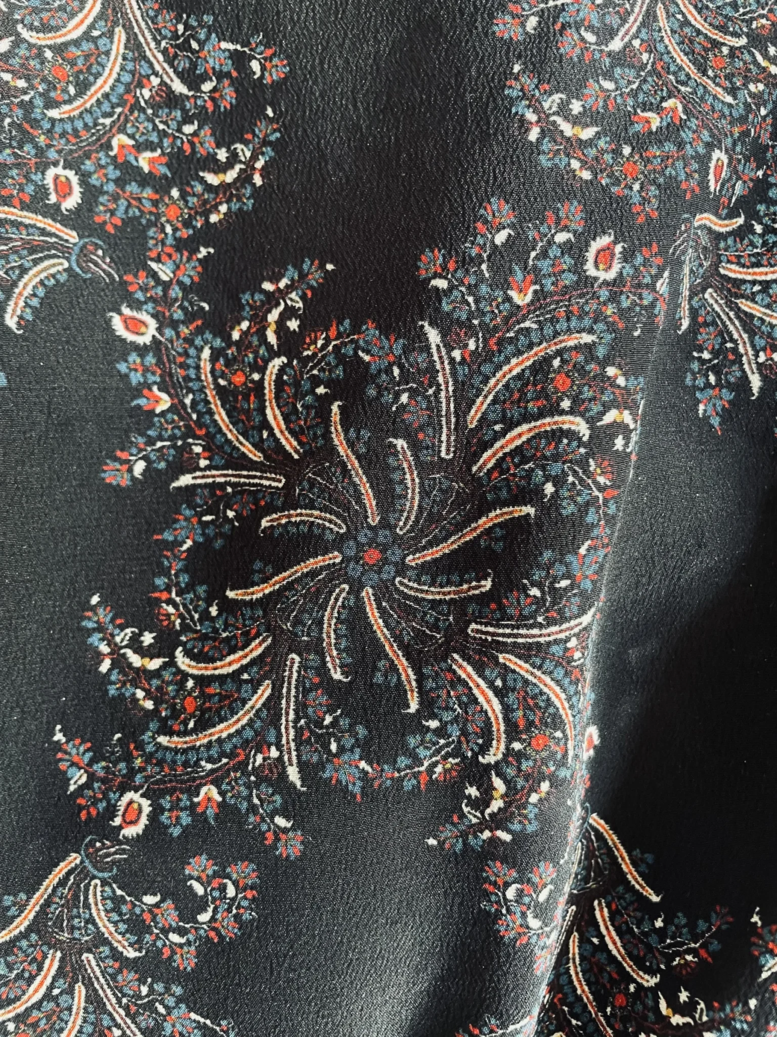 Image for Blouse Sézane motif cachemire