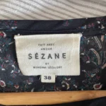 Thumbnail for Blouse Sézane motif cachemire