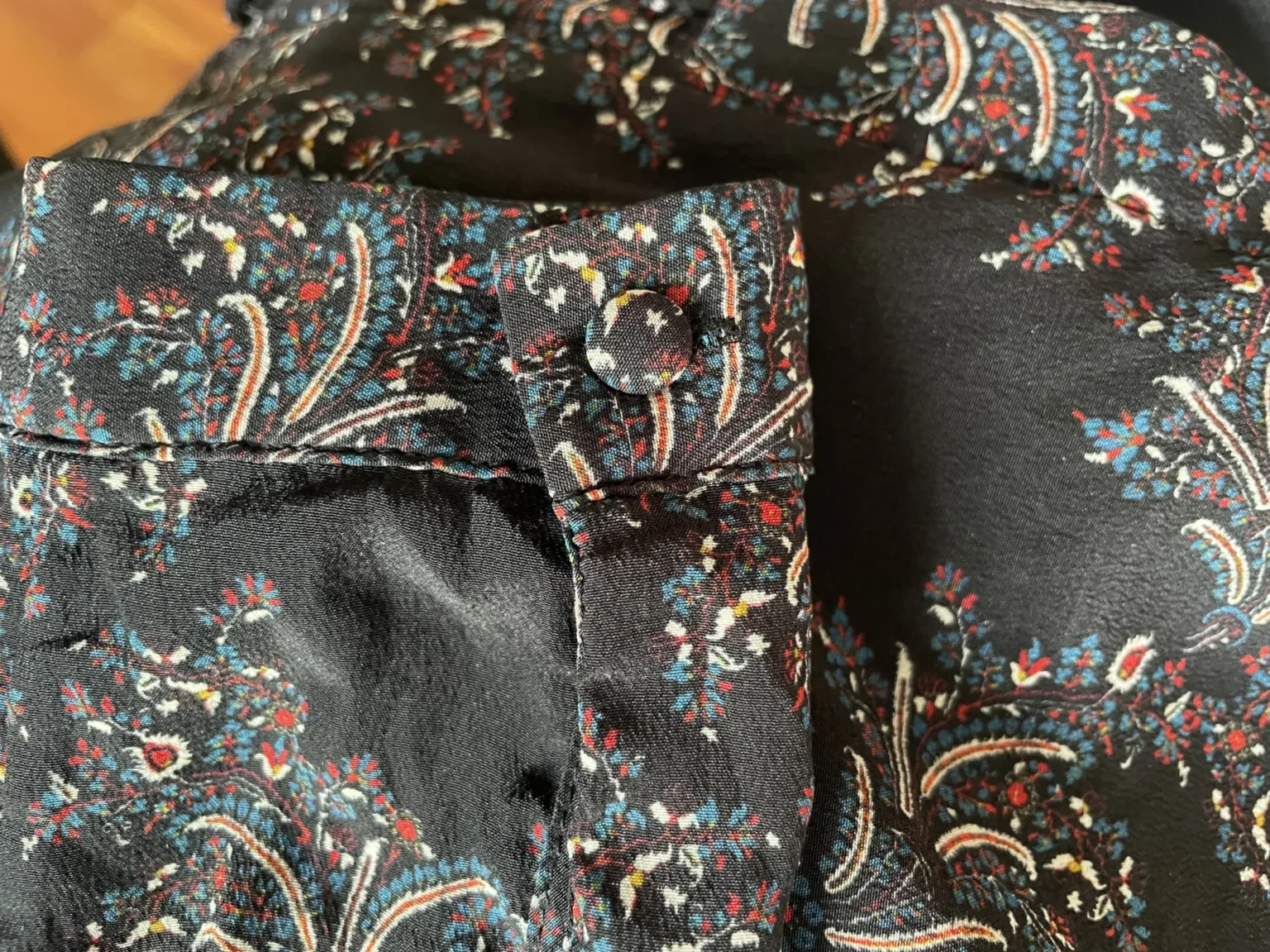 Image for Blouse Sézane motif cachemire