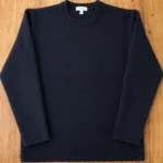 Featured thumbnail for Cos –  navy blue 100% wool jumper.