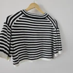 Thumbnail for Striped crop top