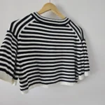 Thumbnail for Striped crop top