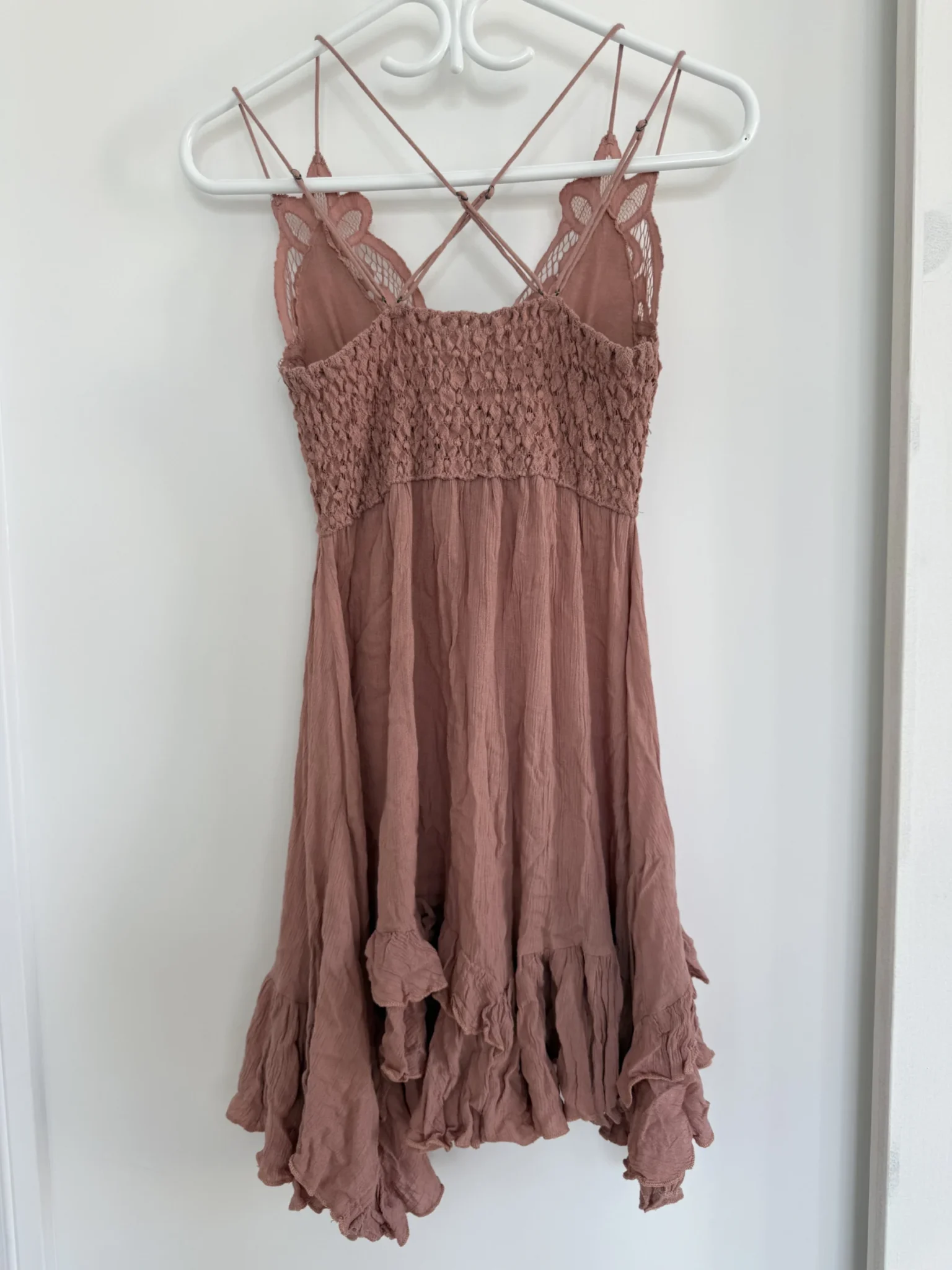 Image for Robe courte rose