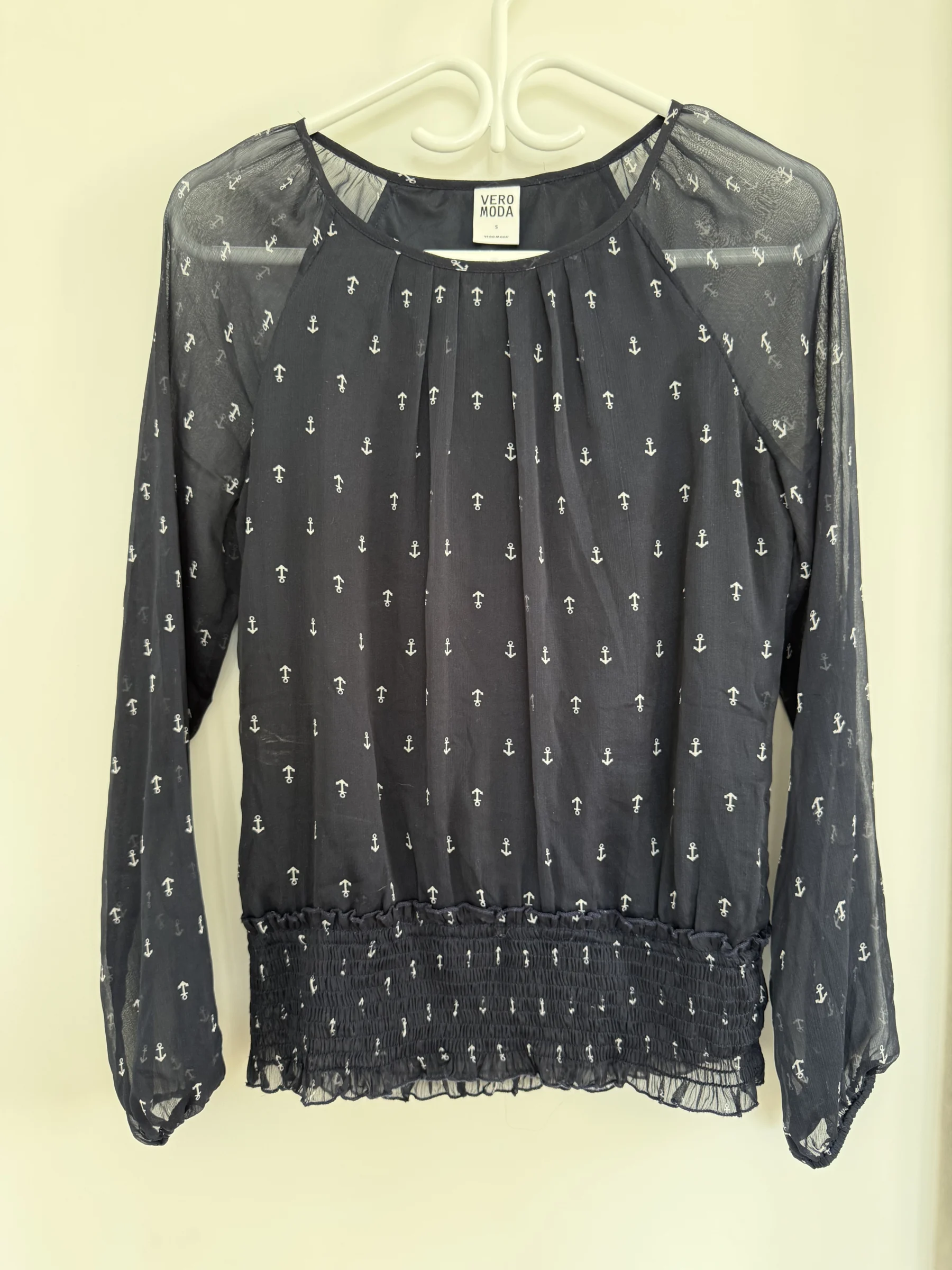 Blouse bleu Vero Moda seconde main