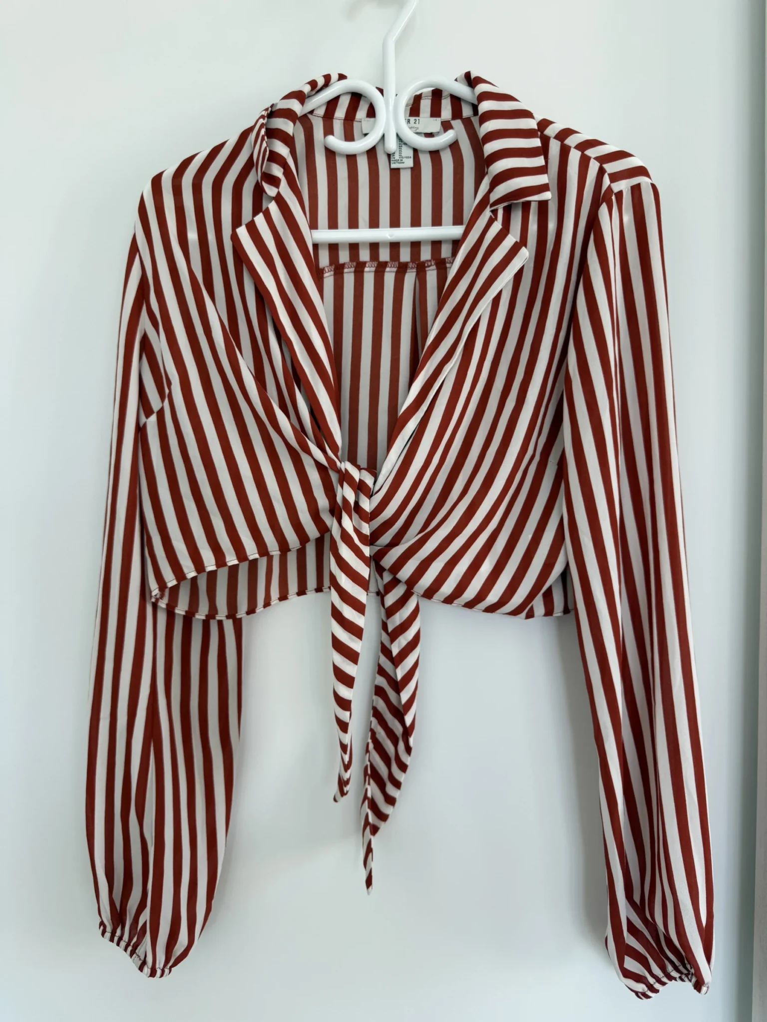 Image for Blouse courte à nouer