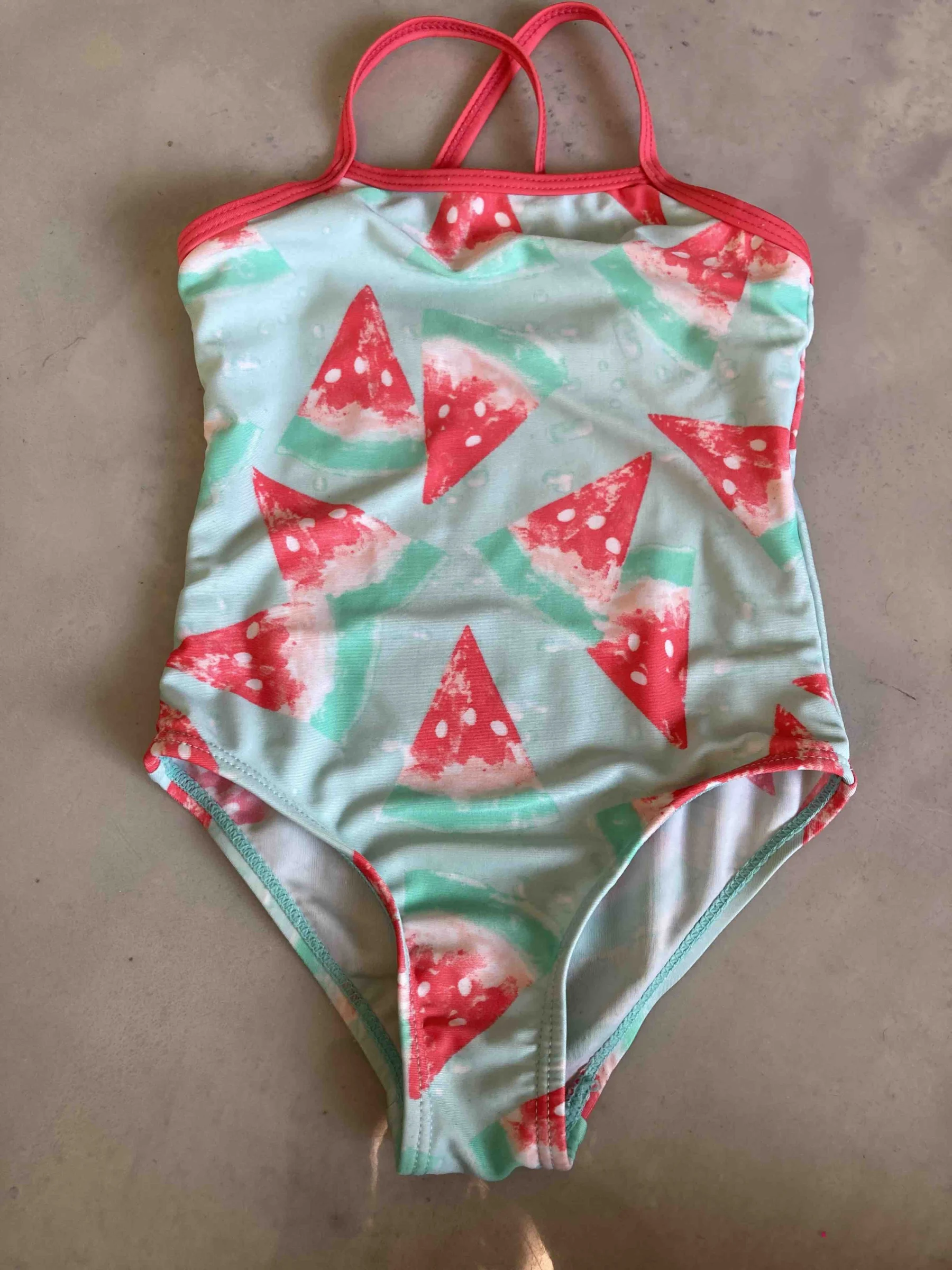 Maillot de bain melon d'eau 24mois *Autre seconde main