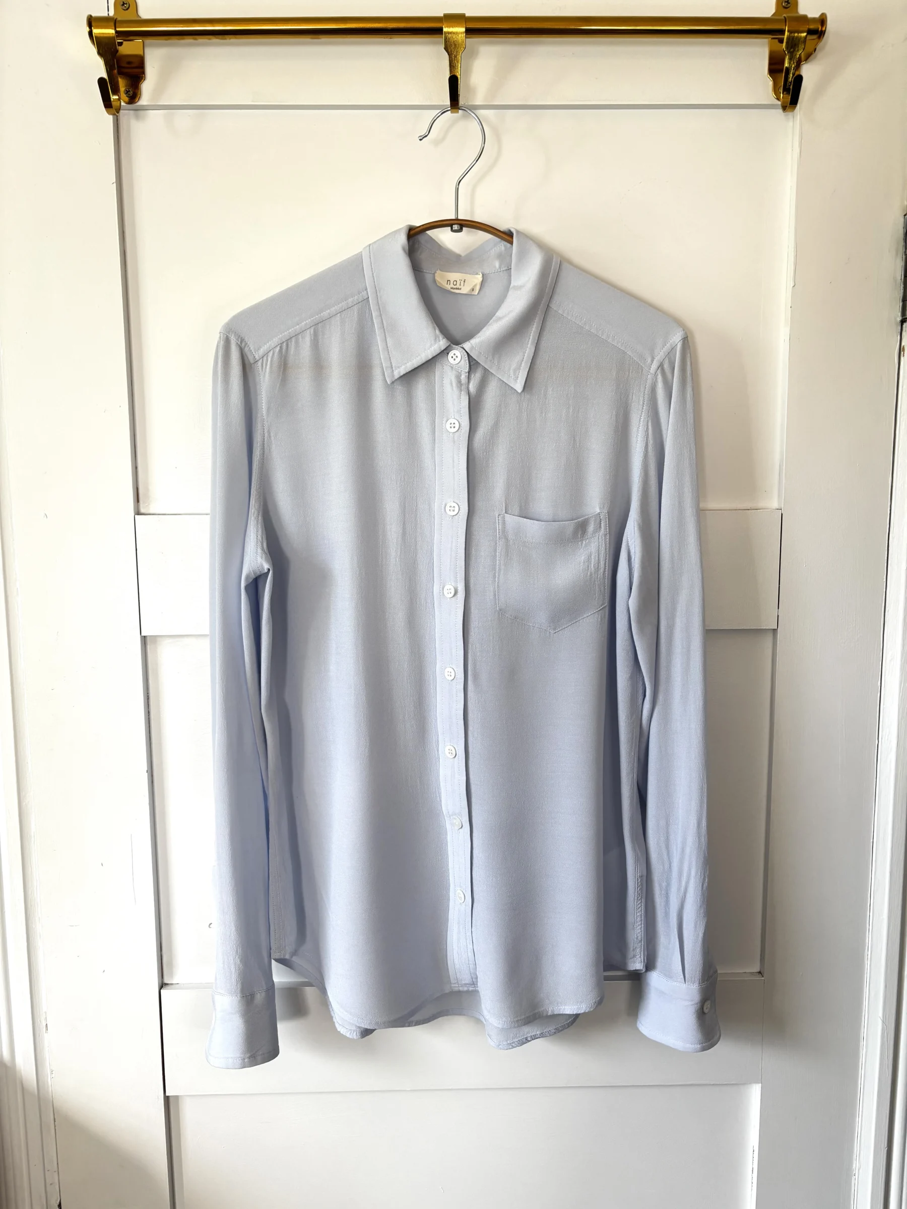 ♥️Blouse bleue clair NAÏF Naïf seconde main