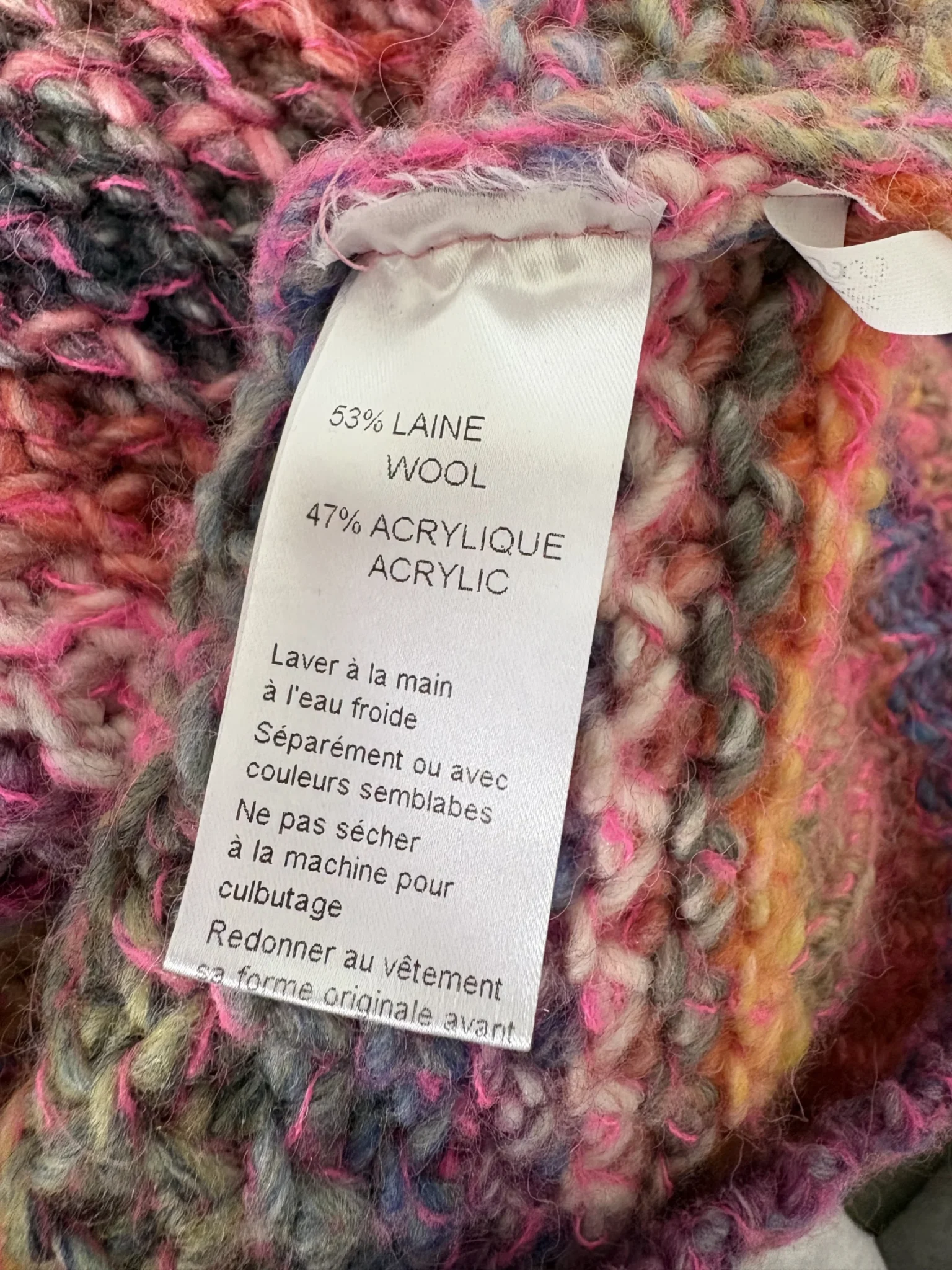 Image for Cardigan multicolore
