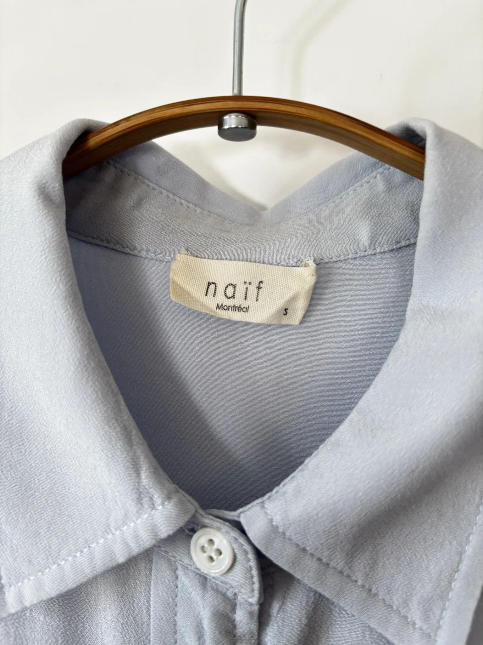 Image for ♥️NAÏF light blue blouse