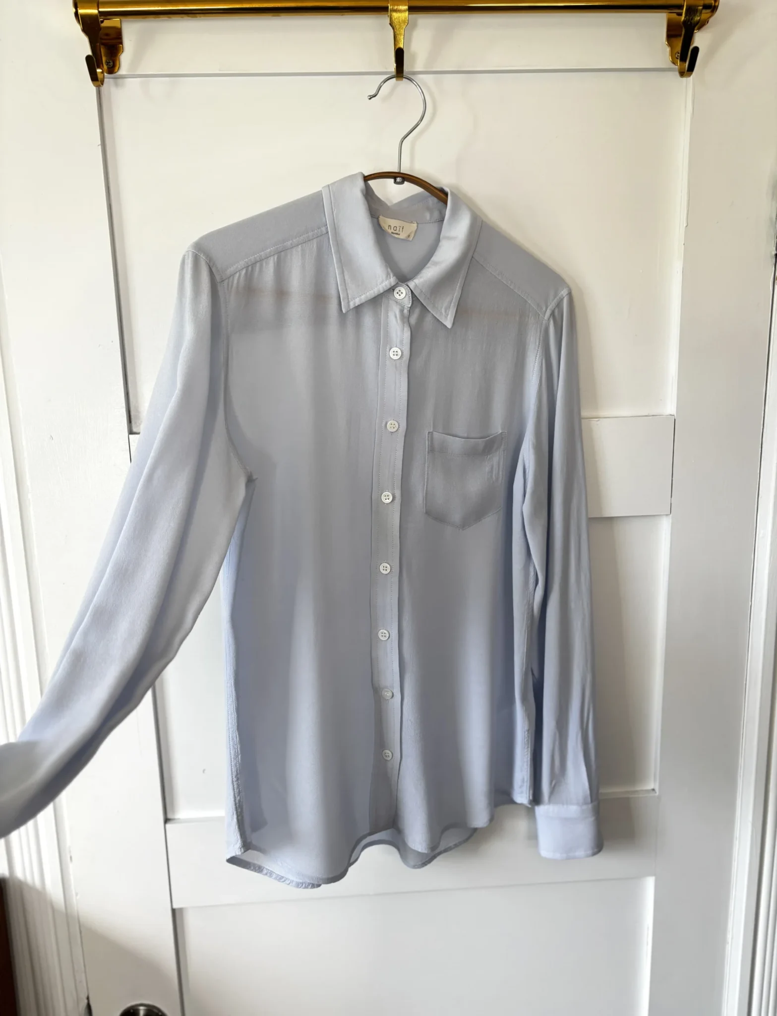 Image for ♥️NAÏF light blue blouse