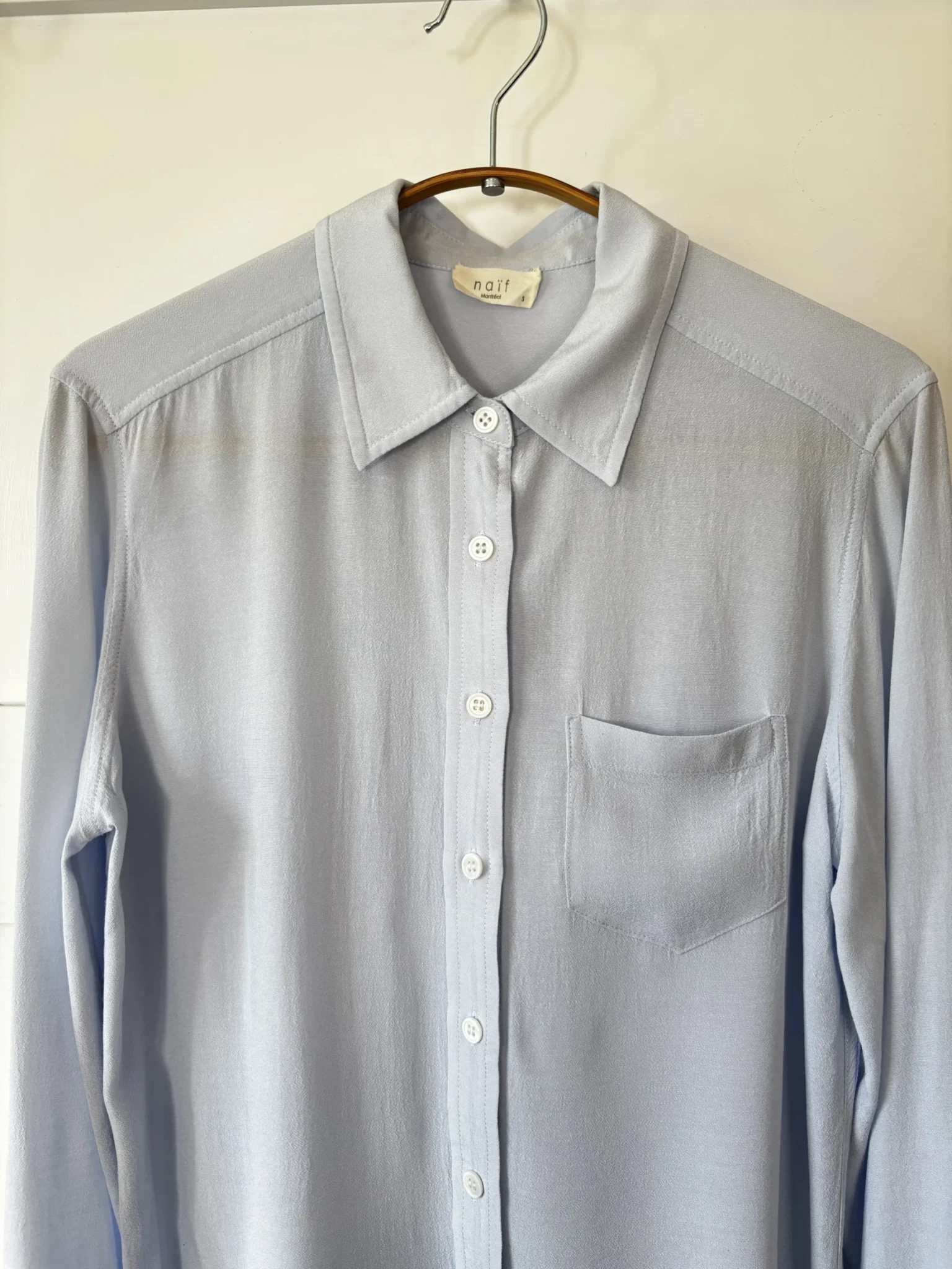 Image for ♥️NAÏF light blue blouse