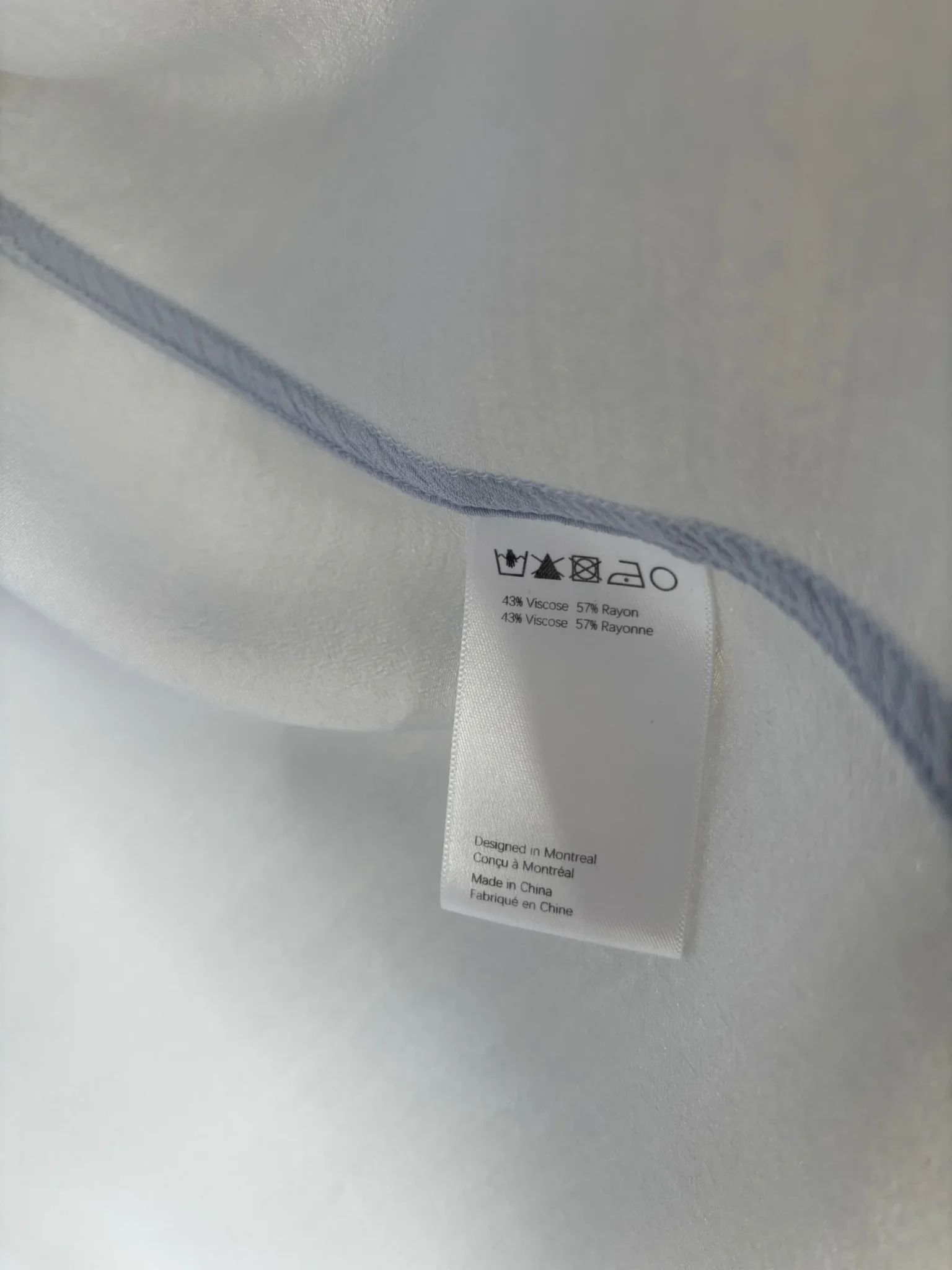 Image for ♥️NAÏF light blue blouse