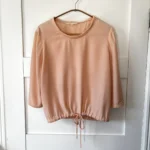 Featured thumbnail for ♥️MAJE peach-coloured blouse
