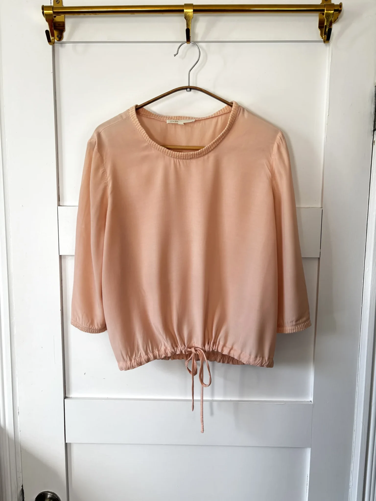 Featured image for ♥️MAJE peach-coloured blouse