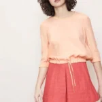 Thumbnail for ♥️MAJE peach-coloured blouse