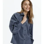 Thumbnail for ♥️SOAKED fine corduroy blouse