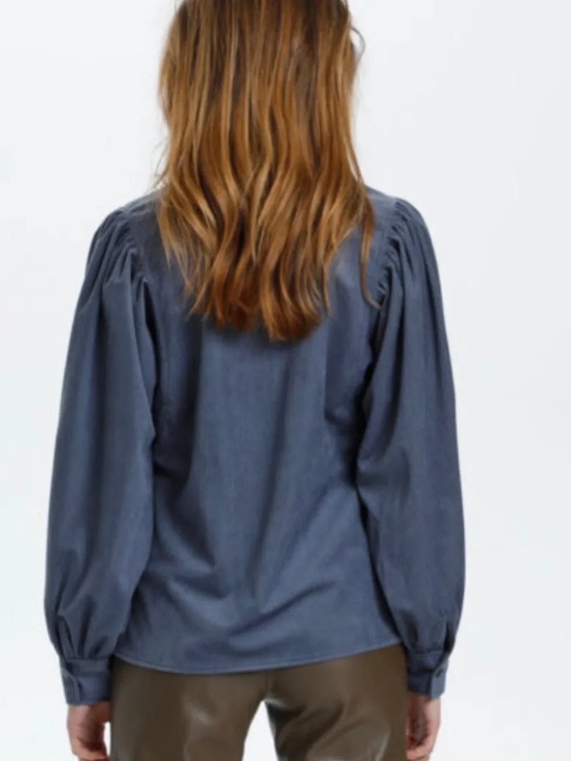 Image for ♥️SOAKED fine corduroy blouse