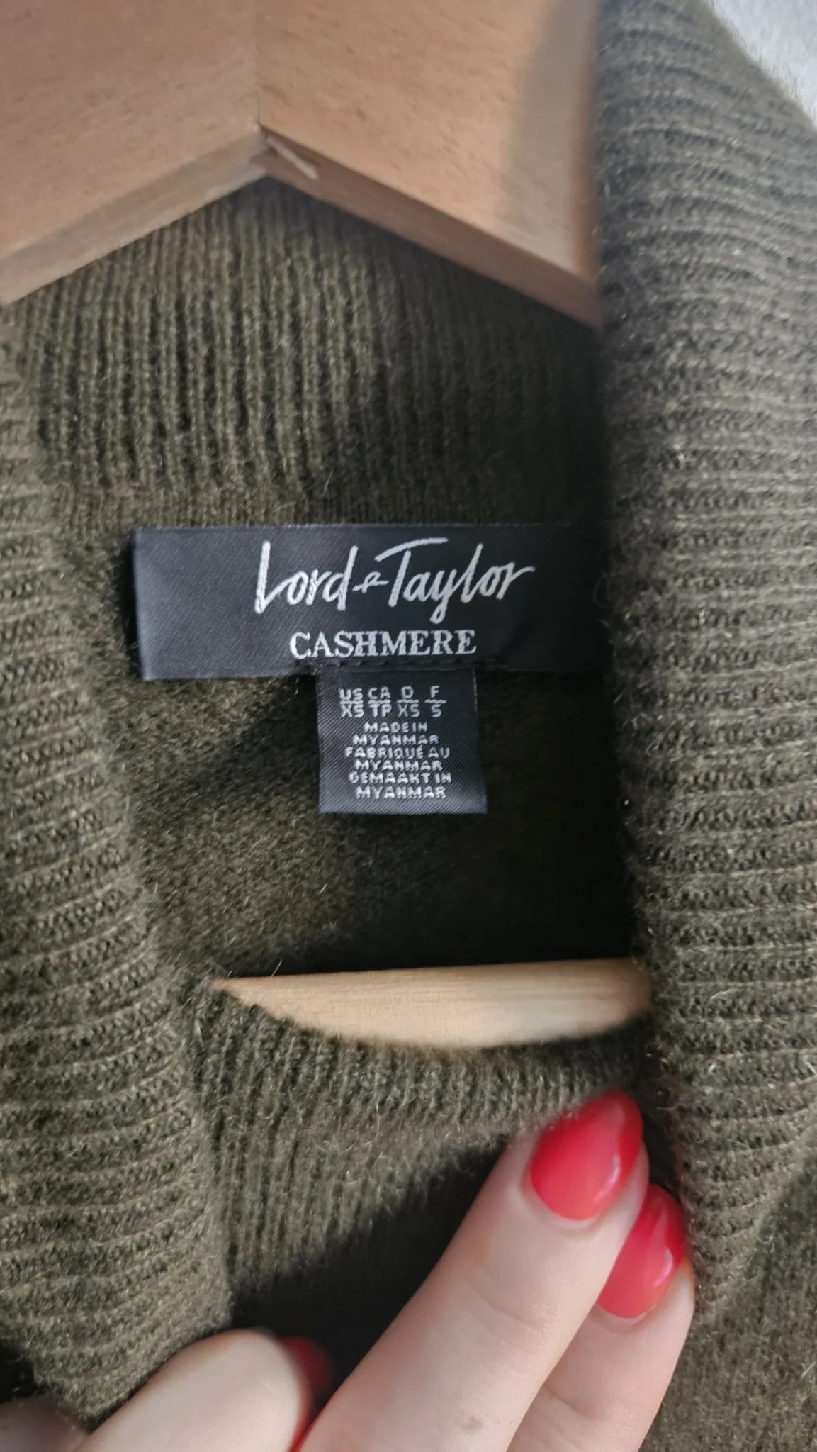 Image for 🌷Pull col roulé en cachemire - Lord & Taylor