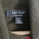 Thumbnail for 🌷Pull col roulé en cachemire - Lord & Taylor