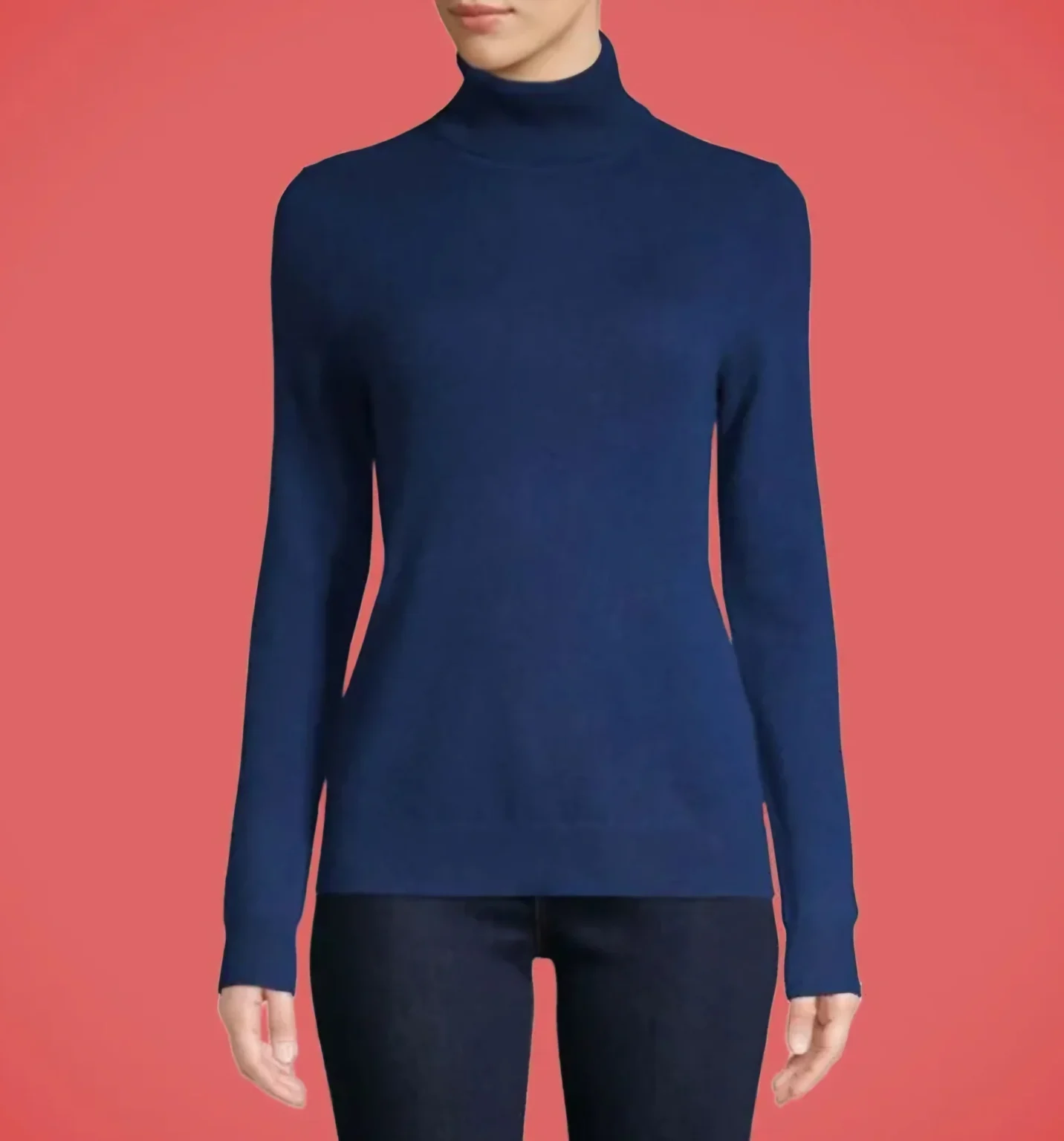 Image for 🌷Pull col roulé en cachemire - Lord & Taylor