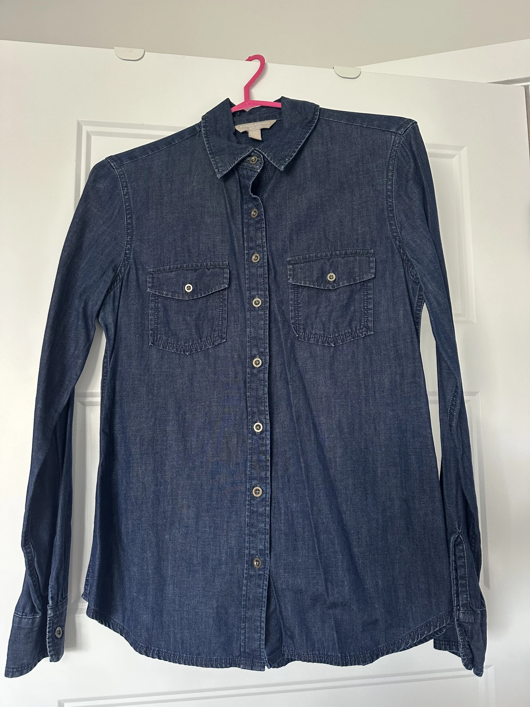 Chemise effet jeans Banana Republic seconde main