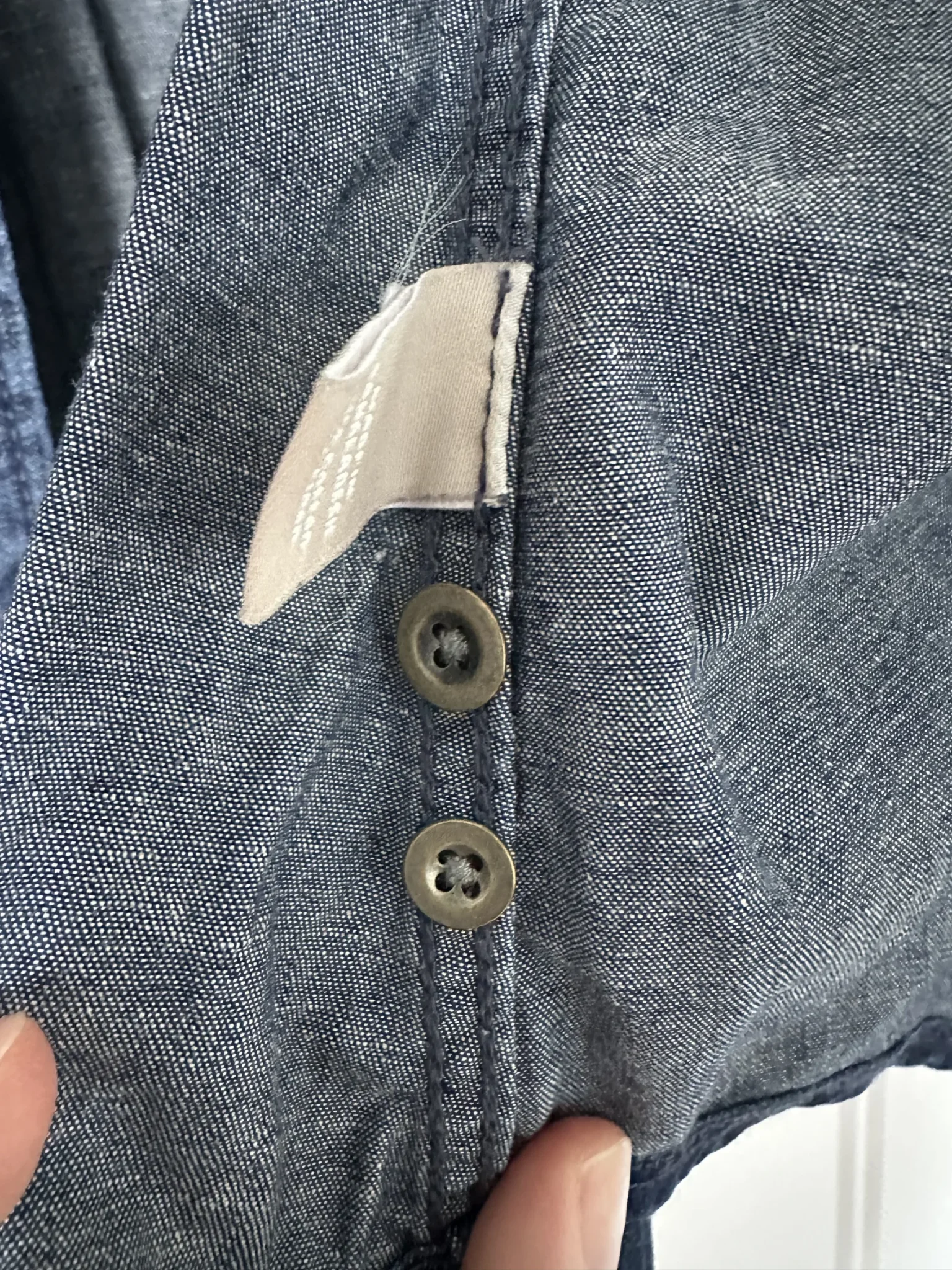 Image for Chemise effet jeans