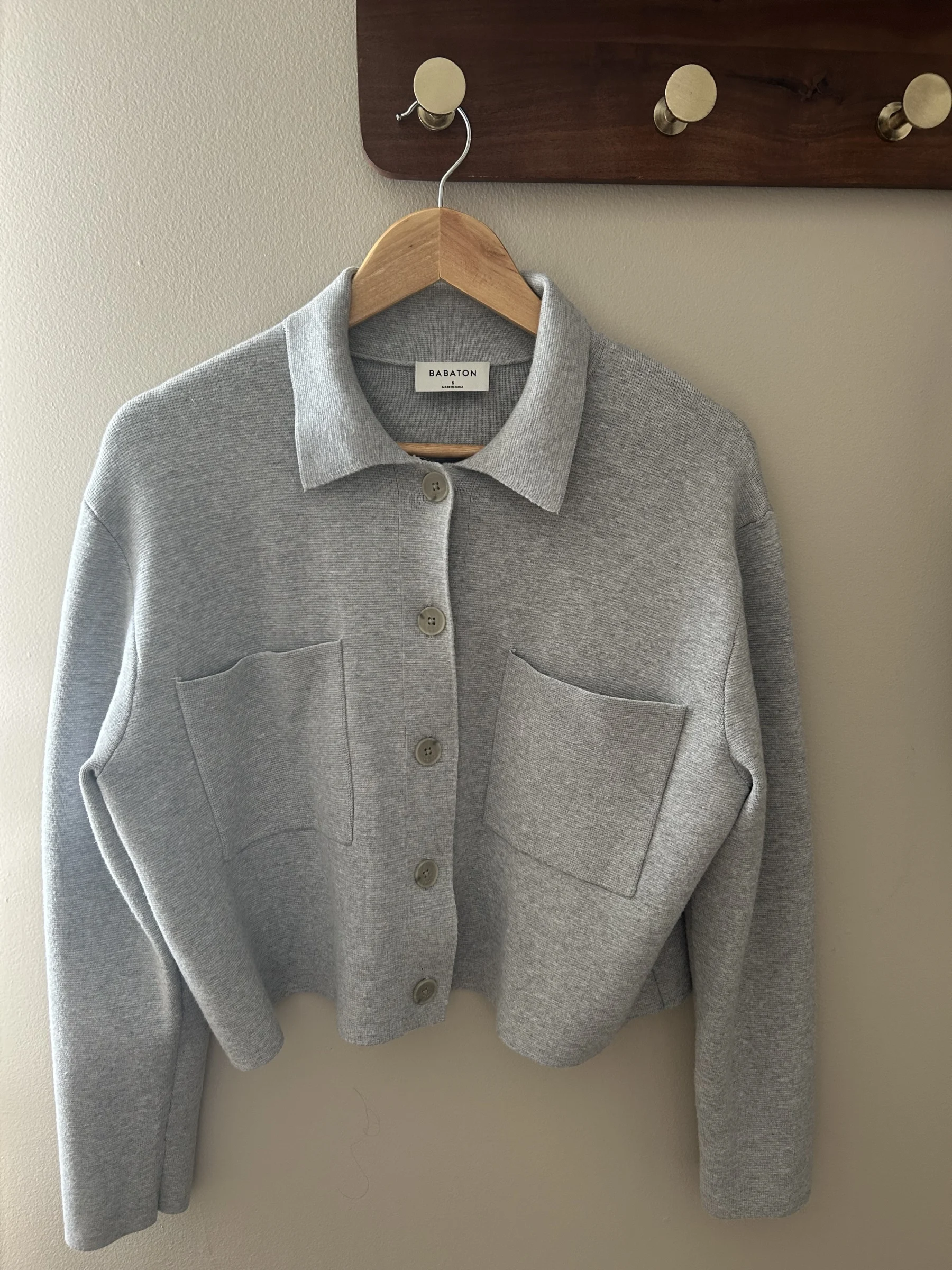 Wilfred Grey Jacket Aritzia seconde main