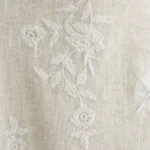 Thumbnail for Robe Abercrombie et Fitch en lin brodée avec col en V