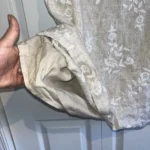 Thumbnail for Robe Abercrombie et Fitch en lin brodée avec col en V
