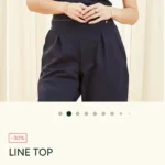 Featured thumbnail for Melow Haut Line bleu nuit, Large