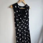 Thumbnail for Superbe Robe fluide à motifs pois de la marque Ralph Lauren