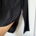 Thumbnail for Blouse Rag and Bone taille XS en cuir et soie noir