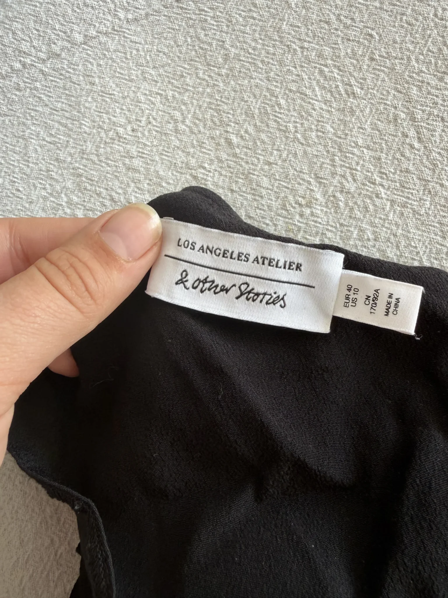 Image for Robe & Other Stories noir taille 10 coupe portefeuille
