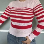 Thumbnail for Pinko women’s red and pink jumper, size L, with gold buttons