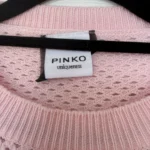 Thumbnail for Pinko women’s red and pink jumper, size L, with gold buttons