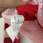 Thumbnail for Pinko women’s red and pink jumper, size L, with gold buttons