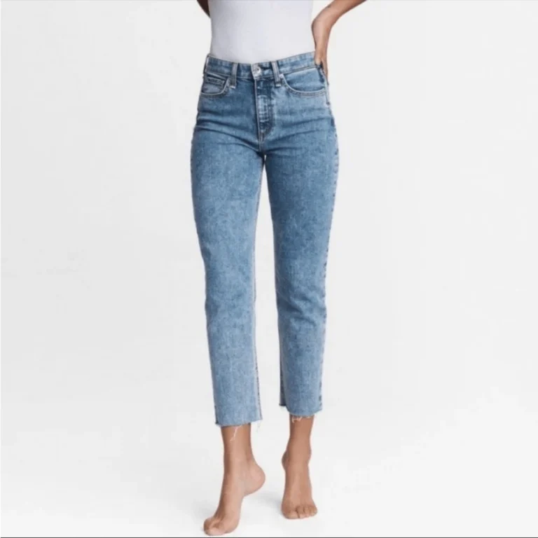 Image for Jean Rag and Bone taille 24 modèle Nina High Rise Ankle cigarette