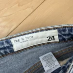 Thumbnail for Jean Rag and Bone taille 24 modèle Nina High Rise Ankle cigarette