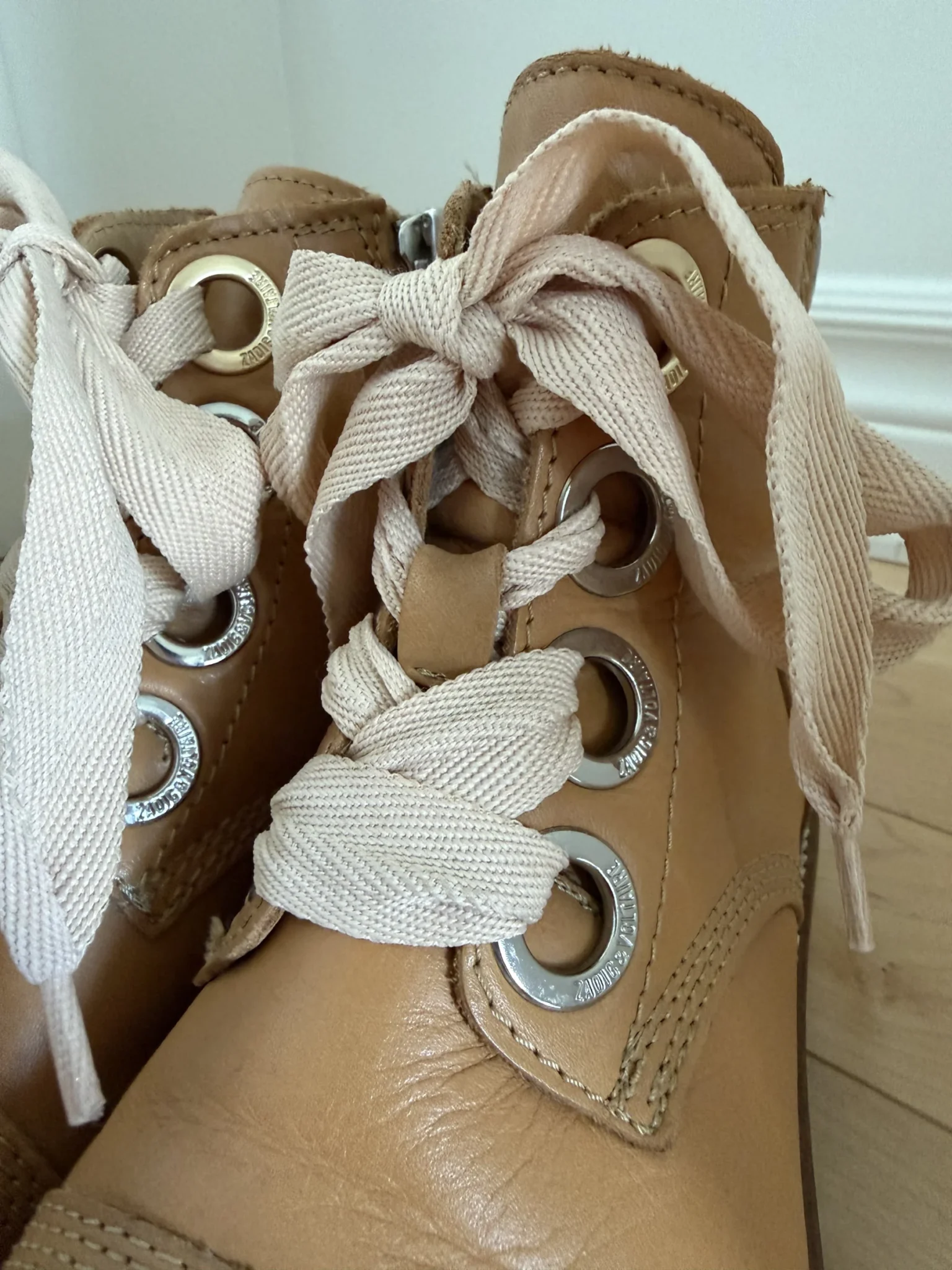 Image for Bottines Zadig et Voltaire taille 39 cuir marron