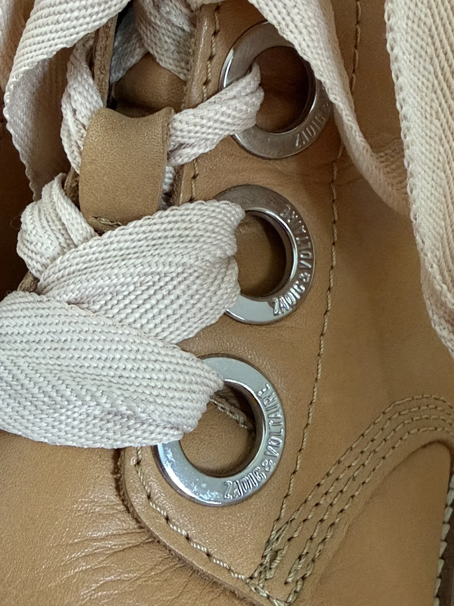 Image for Bottines Zadig et Voltaire taille 39 cuir marron