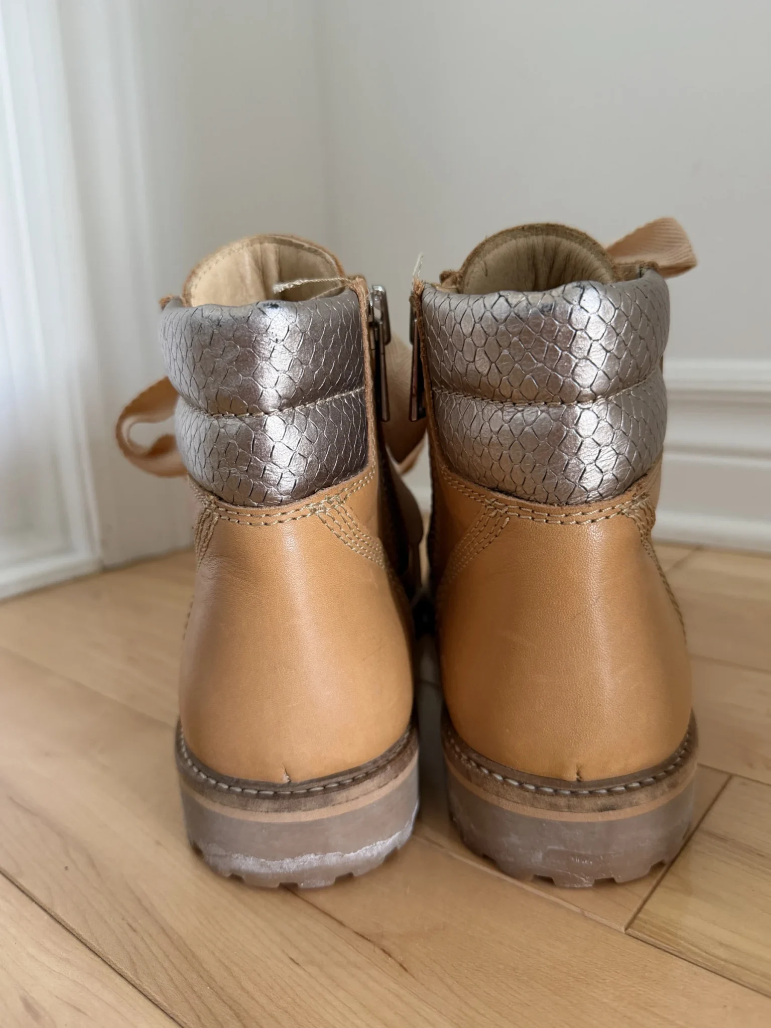 Image for Bottines Zadig et Voltaire taille 39 cuir marron