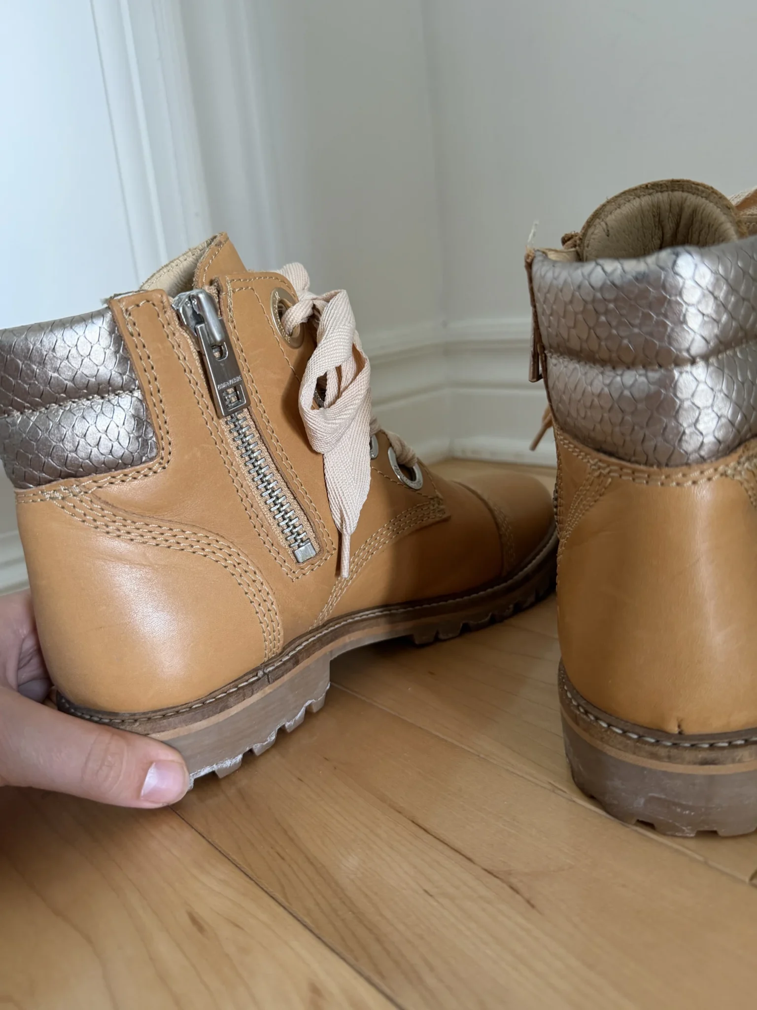 Image for Bottines Zadig et Voltaire taille 39 cuir marron