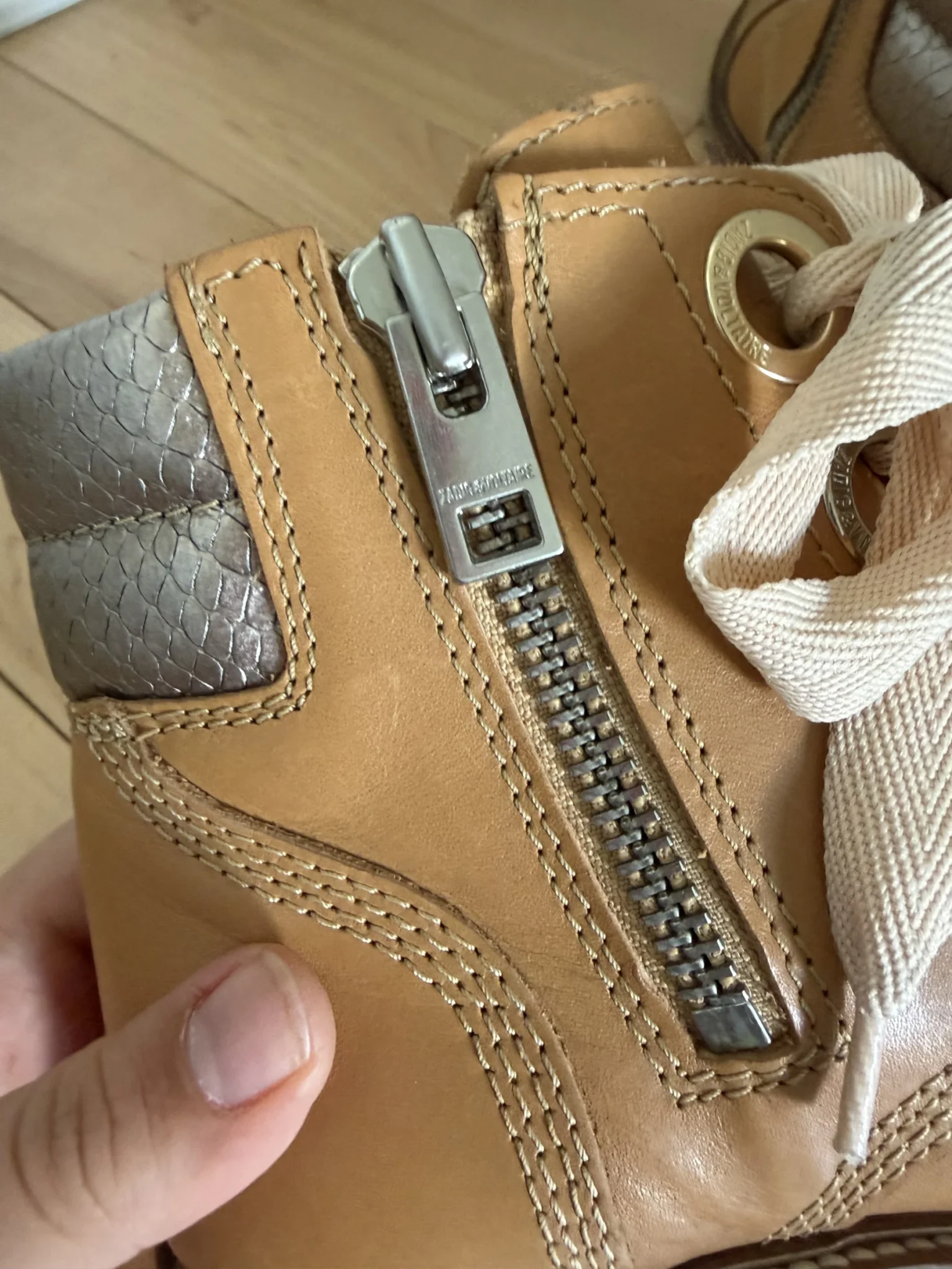 Image for Bottines Zadig et Voltaire taille 39 cuir marron