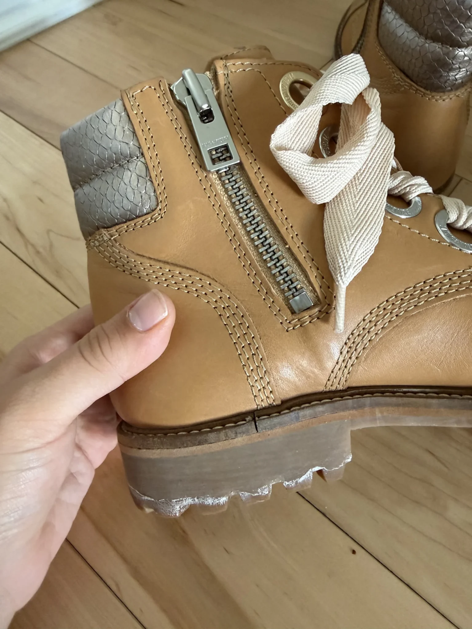 Image for Bottines Zadig et Voltaire taille 39 cuir marron