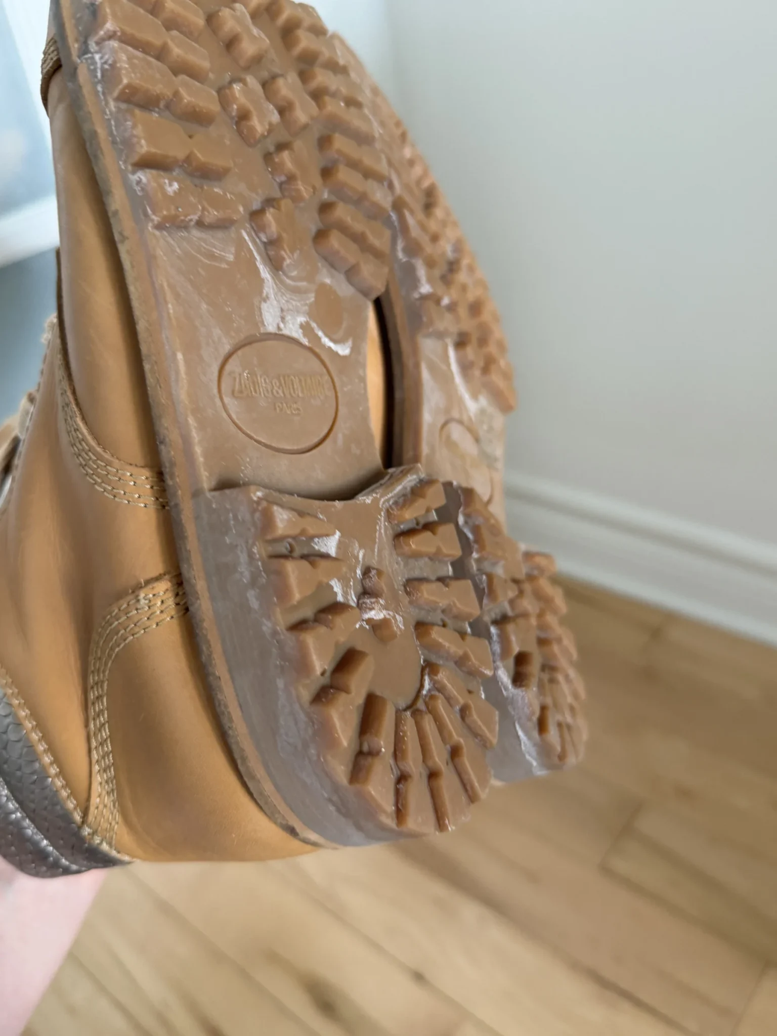 Image for Bottines Zadig et Voltaire taille 39 cuir marron