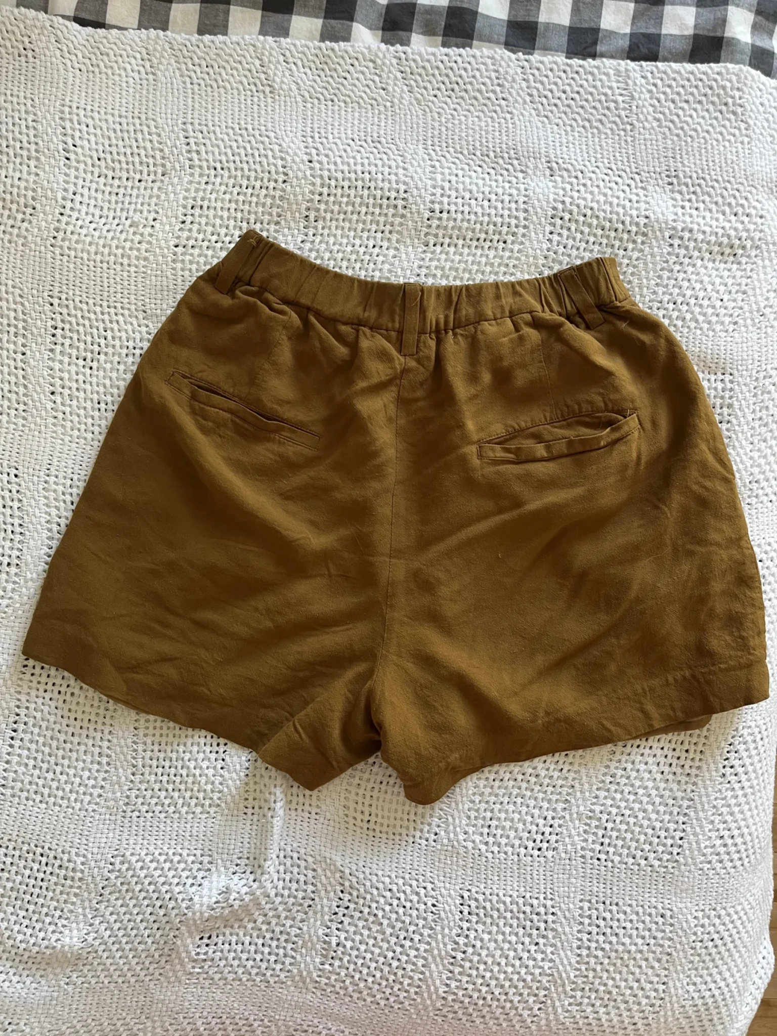 Image for Shorts mélange de lin Frank and Oak
