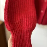 Thumbnail for ♥️Cardigan rouge MAISON D’AMÉLIE