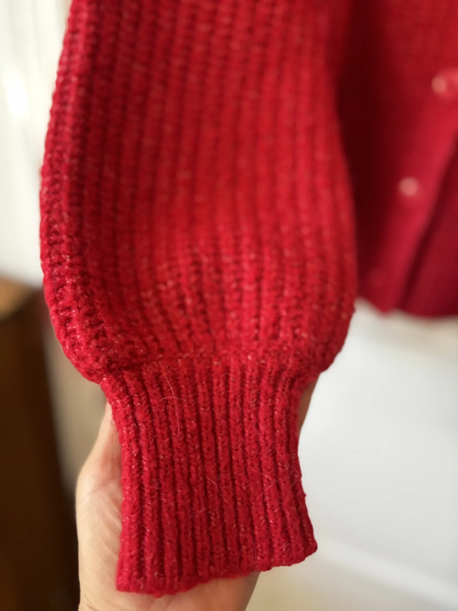 Image for ♥️Cardigan rouge MAISON D’AMÉLIE